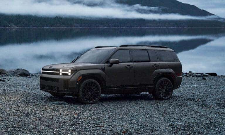 2024 Hyundai Santa Fe Exterior Near Cloudy Lake