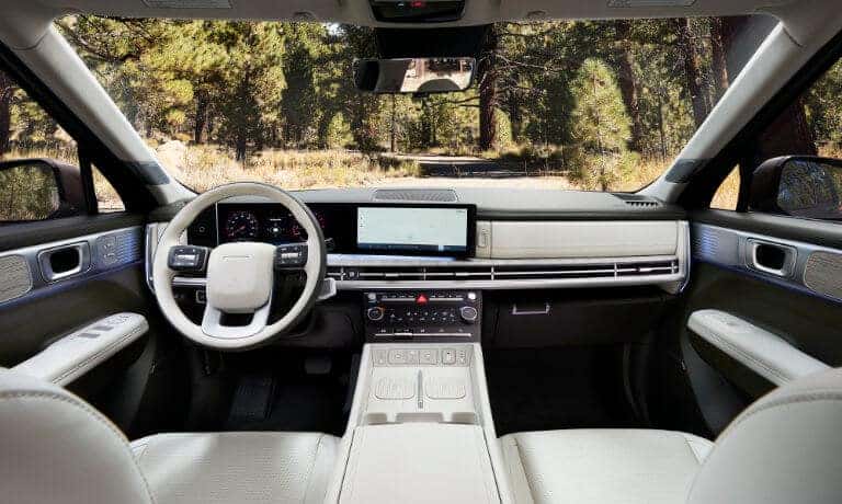 2024 Hyundai Santa Fe Interior Front Seats And Dash