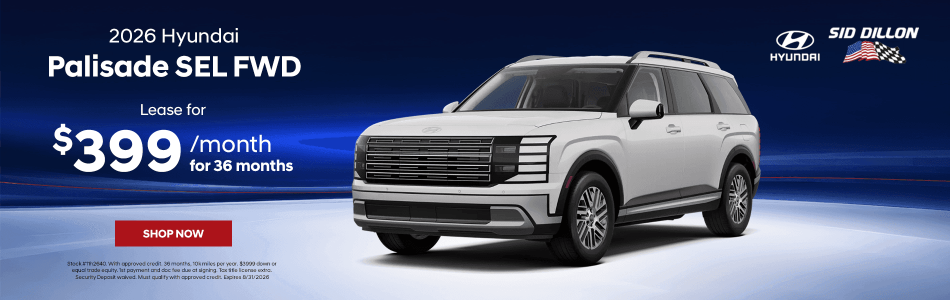 2026 Hyundai Palisade SEL FWD