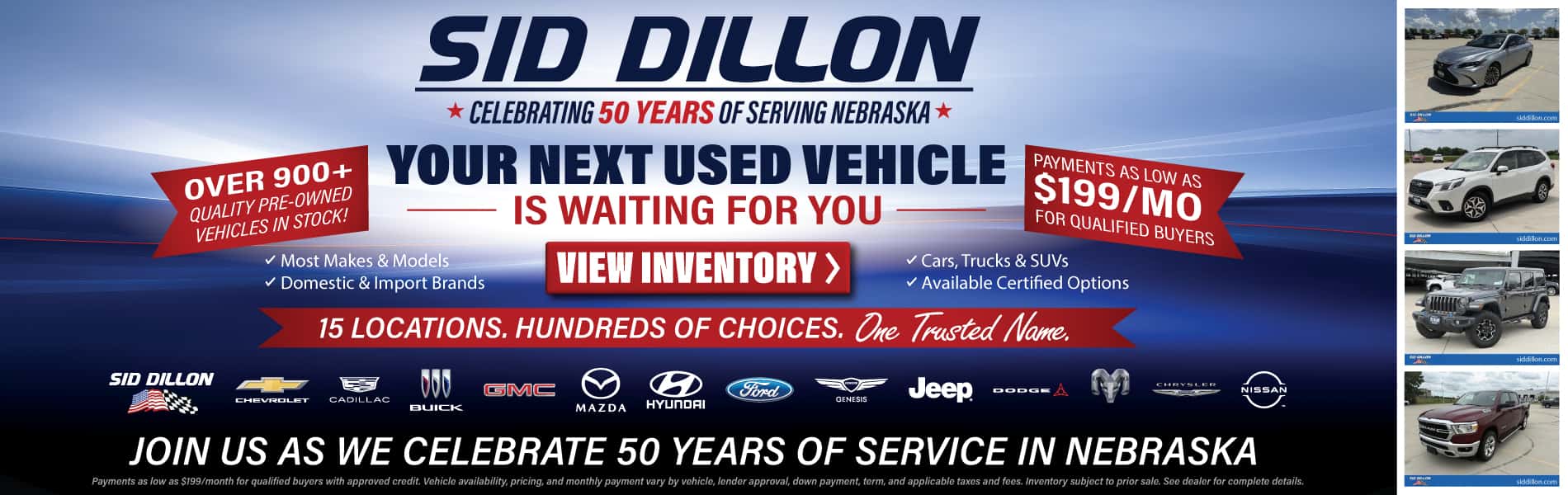 Used Vehicle Promo July 2026