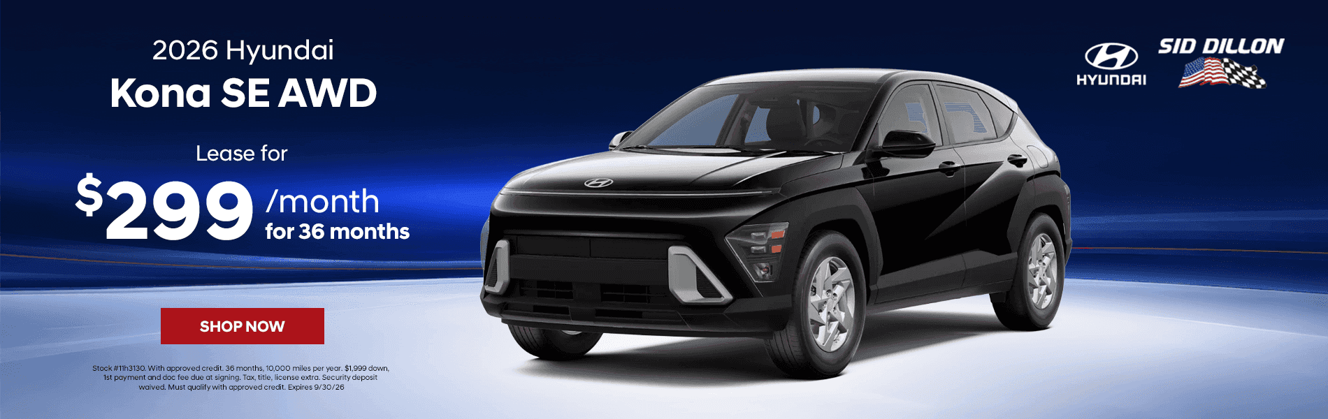 2026 Hyundai Kona SE Awd