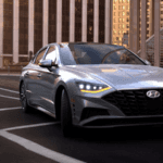 2021 hyundai sonata silver exterior