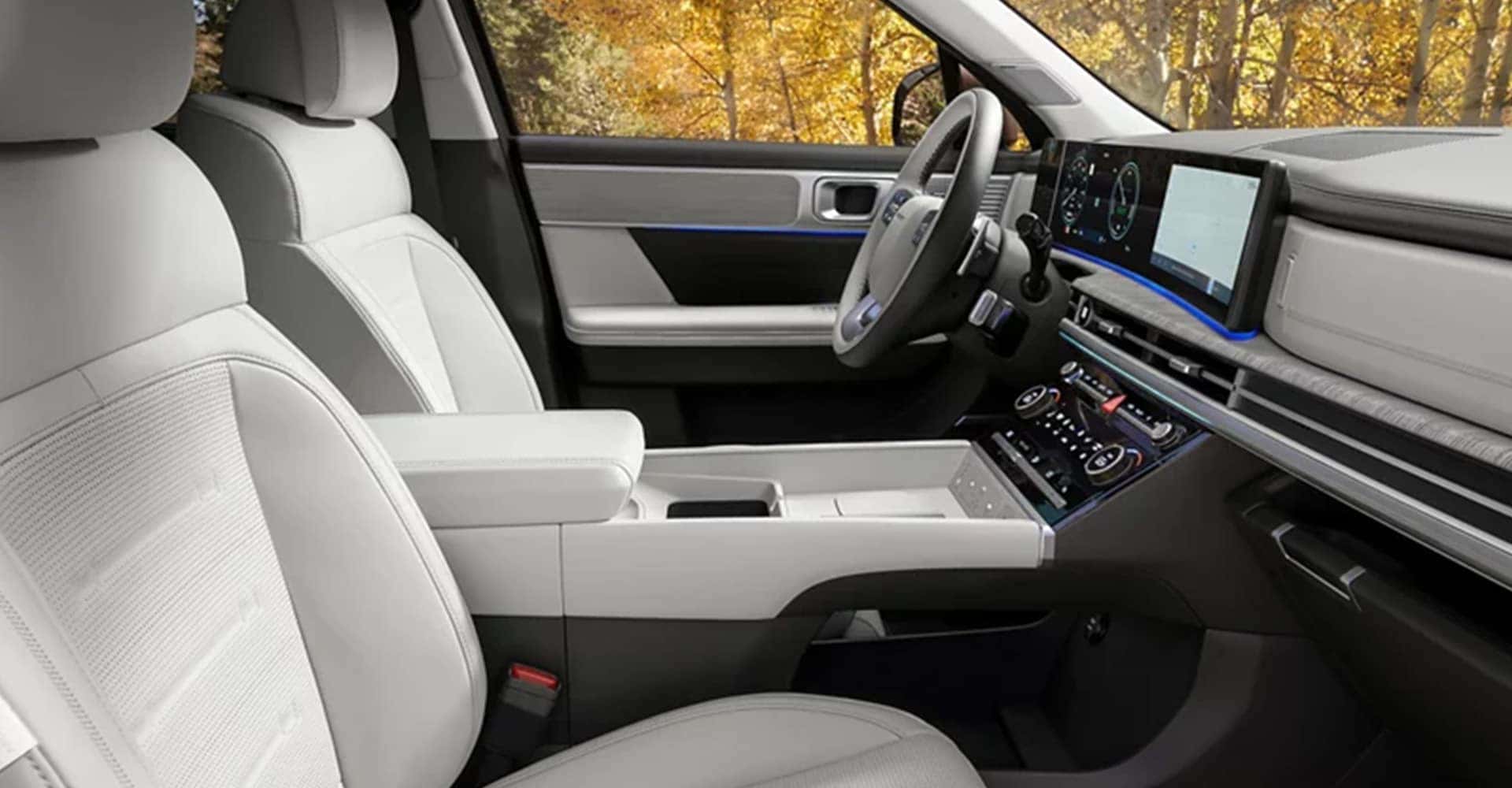 2025 Hyundai Santa Fe Hybrid dash