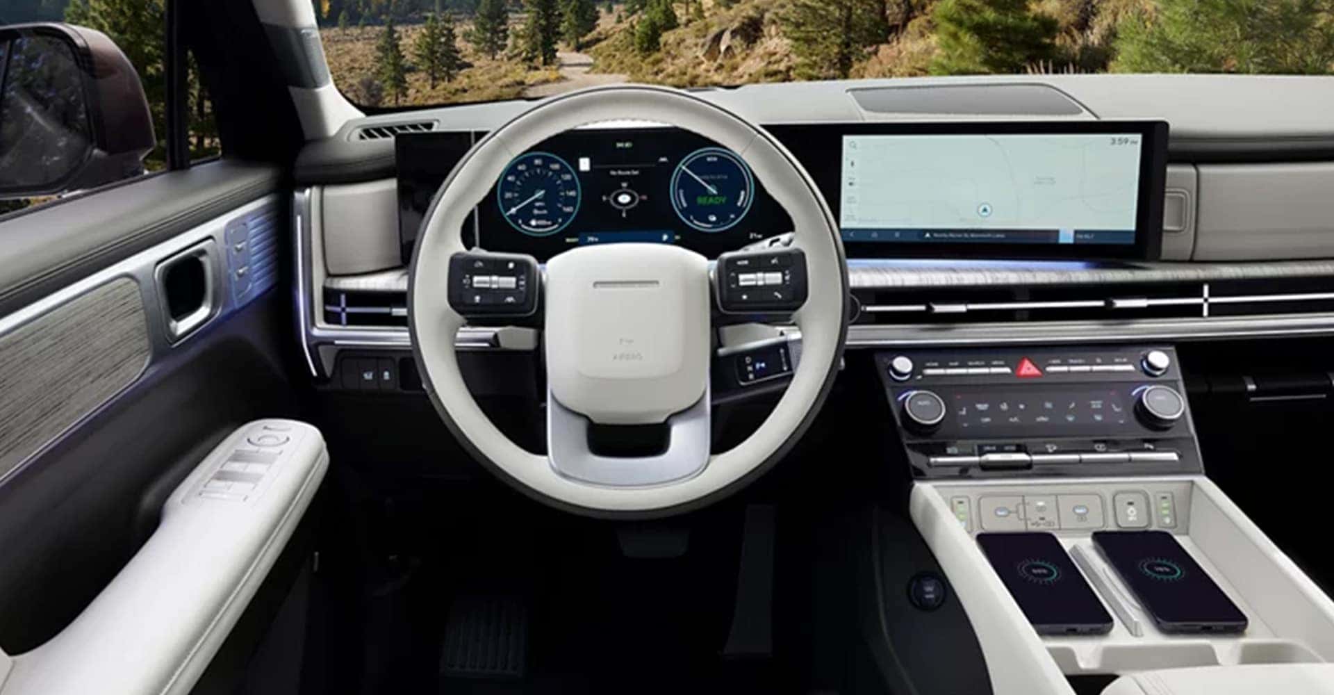 2025 Hyundai Santa Fe Hybrid dash