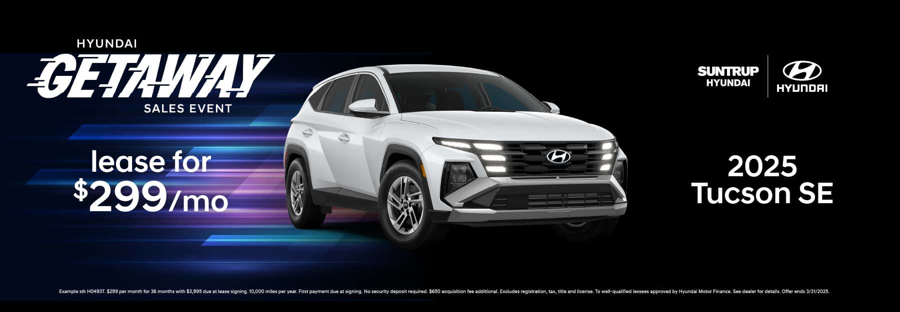 2025 Tucson March offer