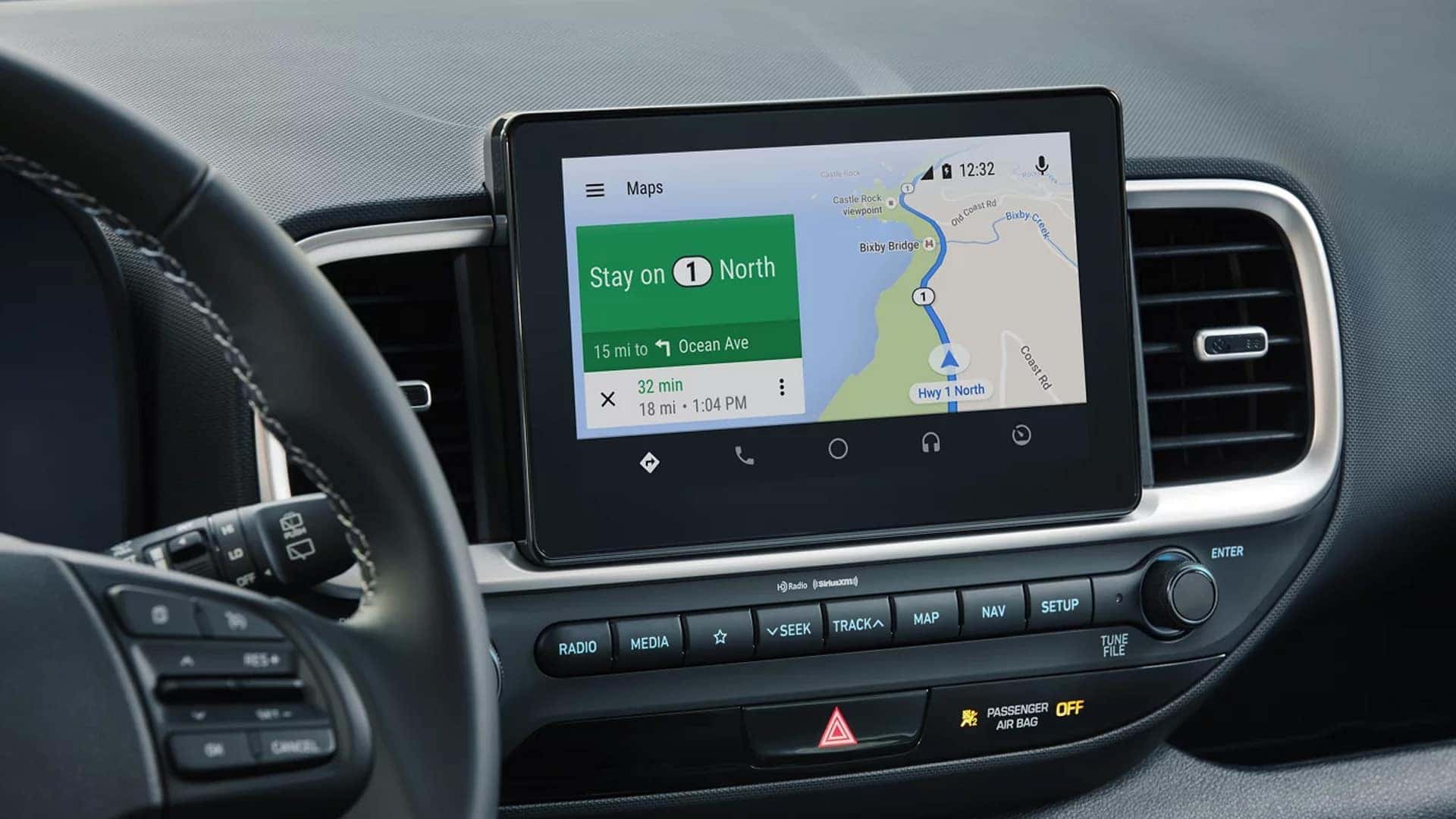 P2025 VENUE Limited 8-inch touchscreen navigation display