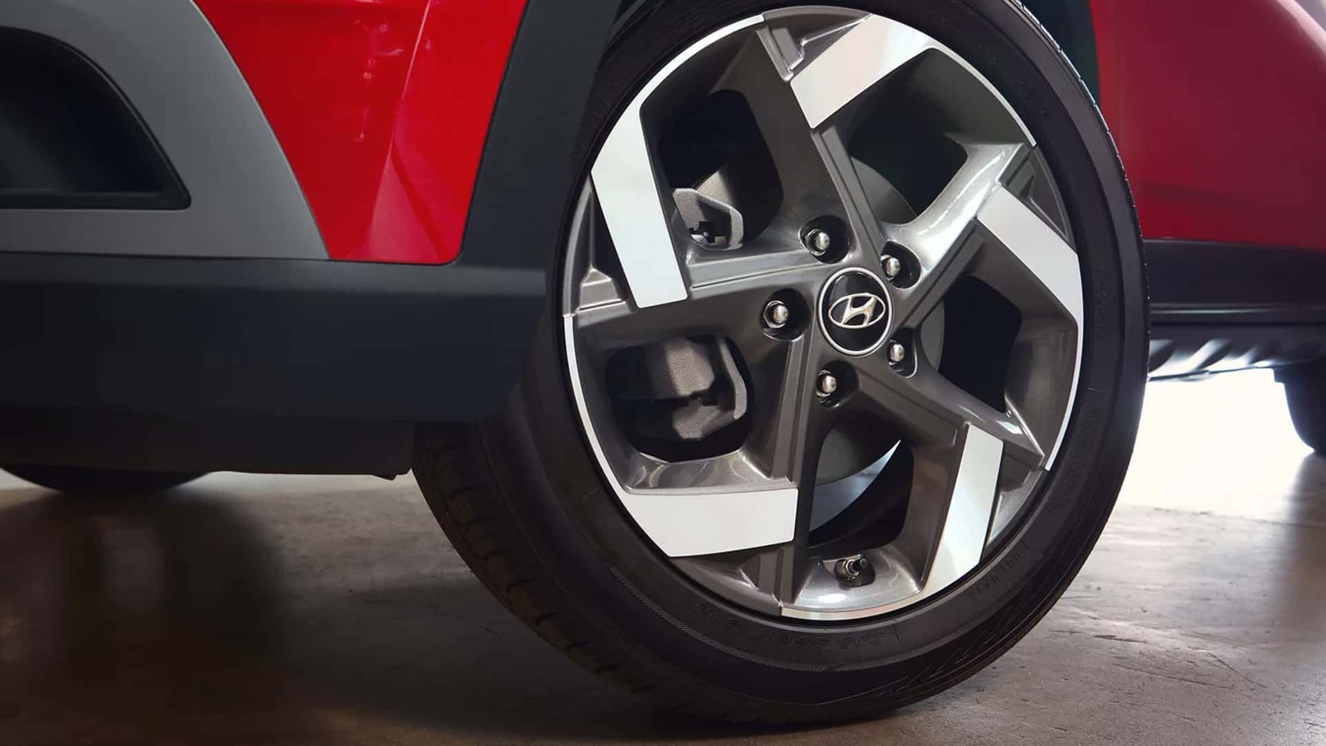 Close Up of Rims of 2025 Hyundai Venue