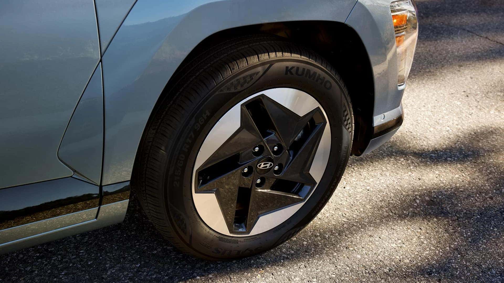 Close Up of Insignia on Bumper of 2025 Hyundai NEXO Fuel Cell