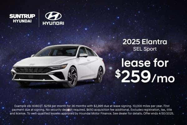 2025 Elantra April offer