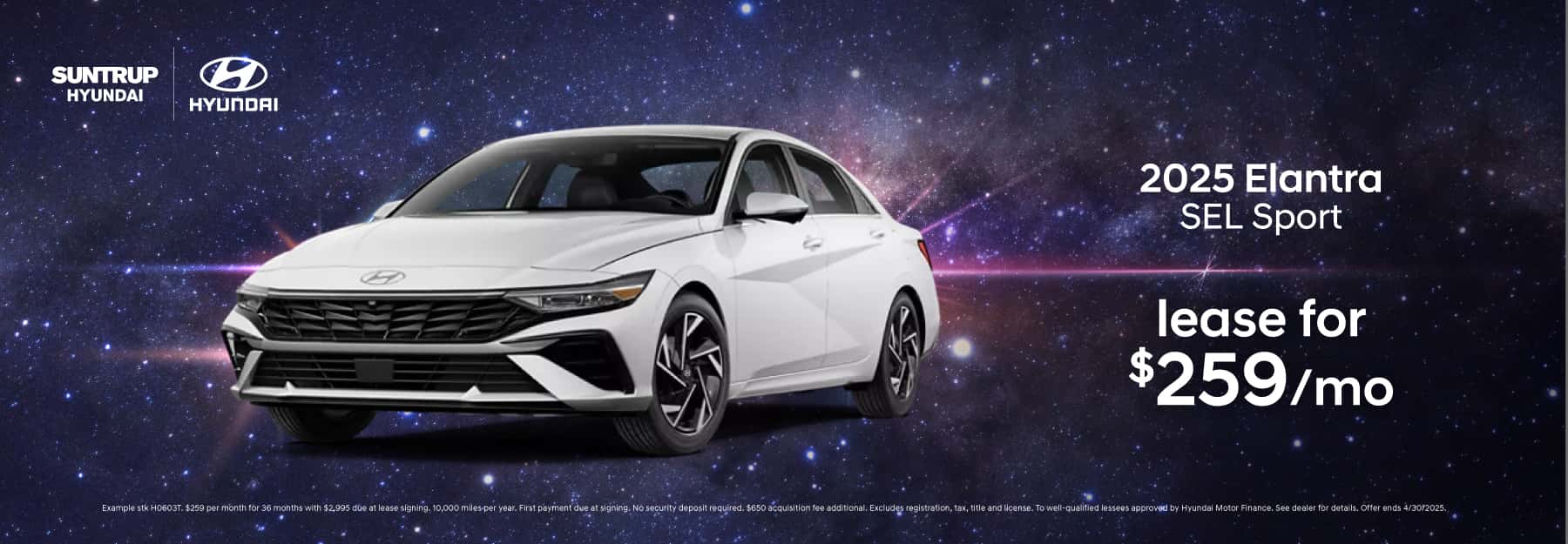 2025 Elantra April offer