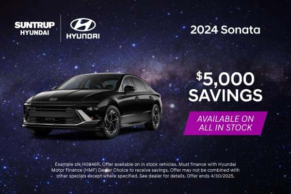 2024 Sonata April offer