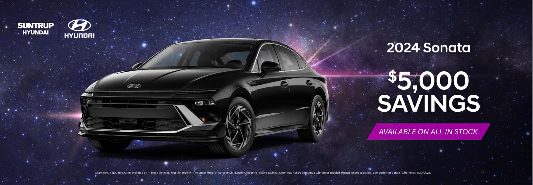2024 Sonata April offer