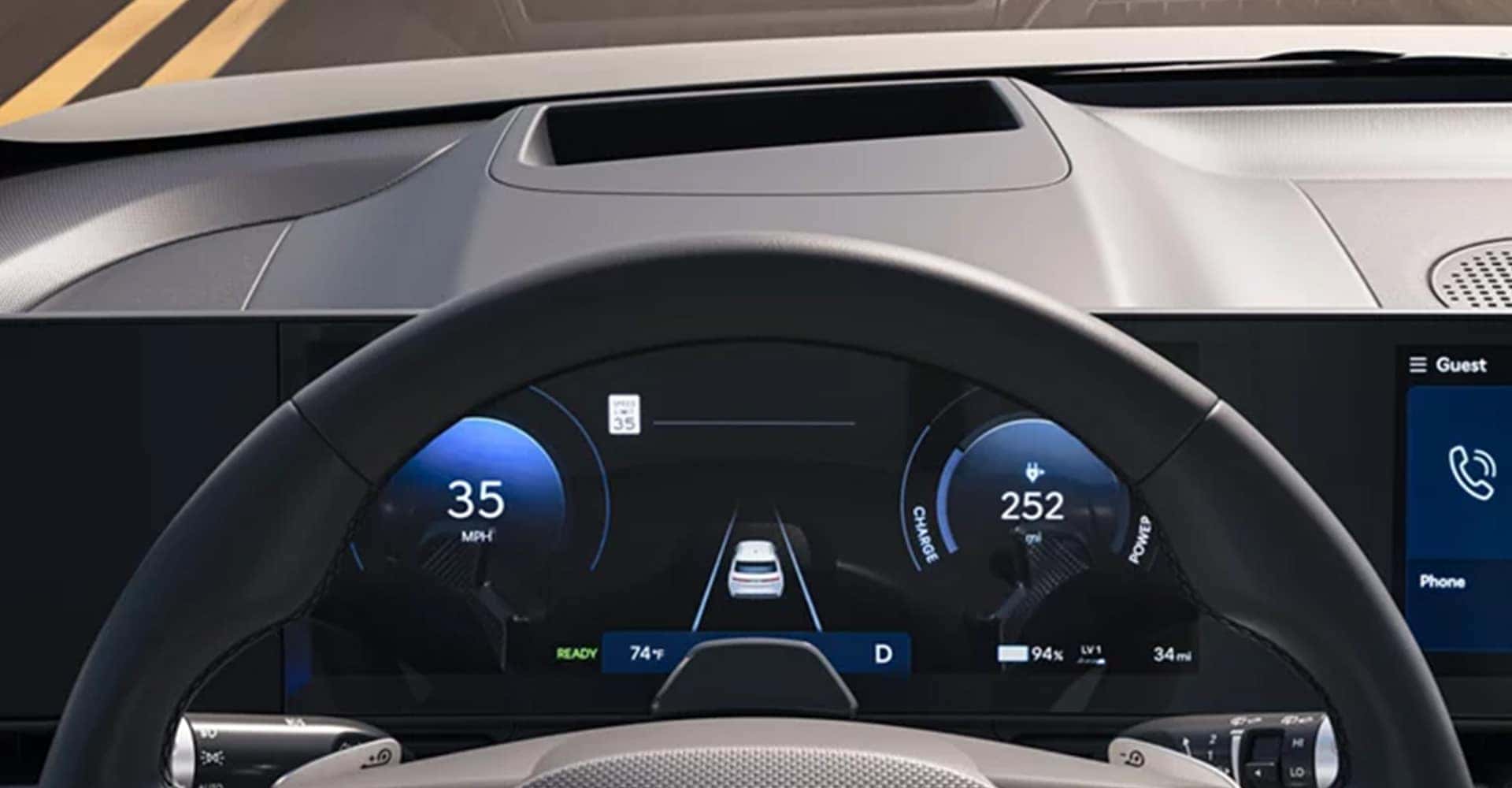 Dash display 2025 Hyundai IONIQ 5
