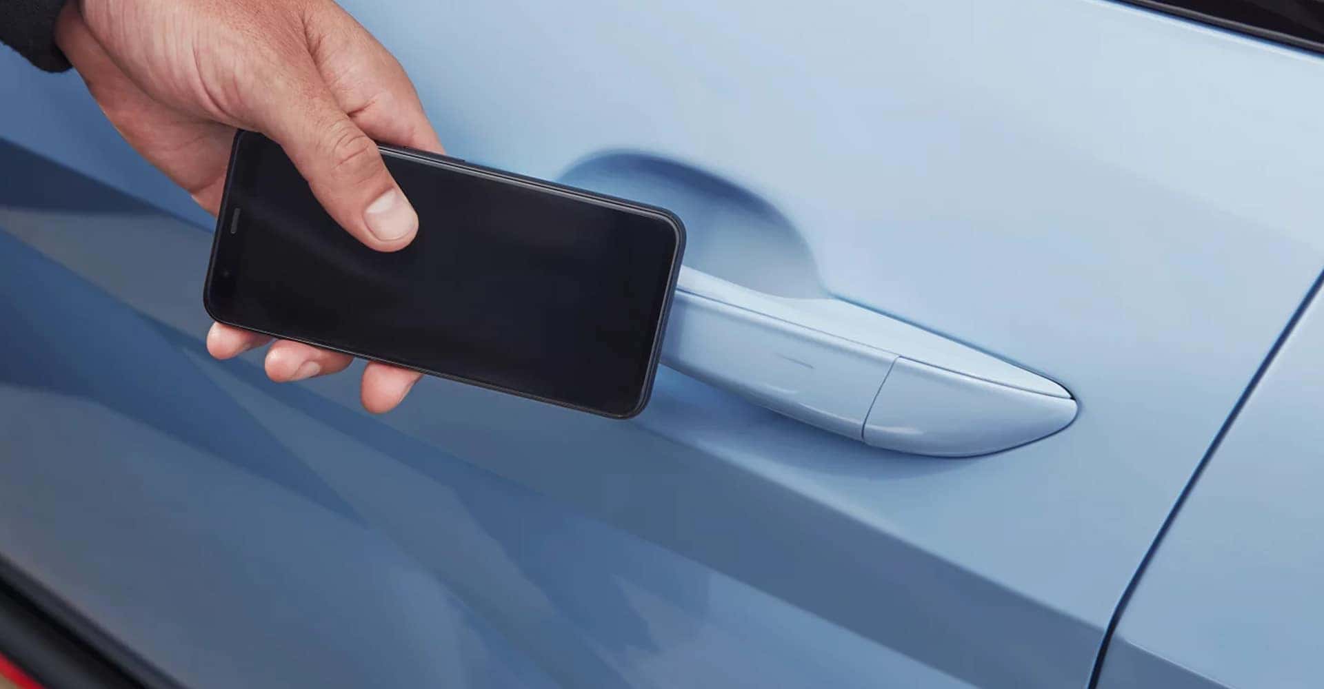Phone opening door 2025 Hyundai Elantra N