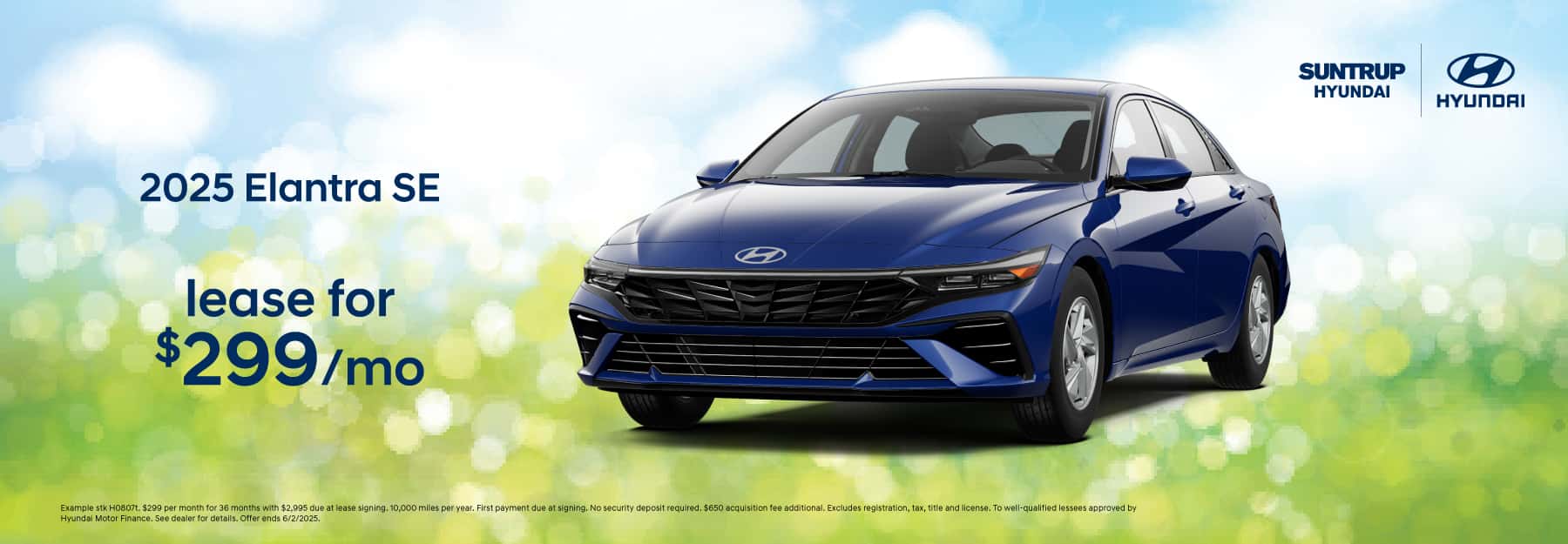 2025 Elantra SE May offer