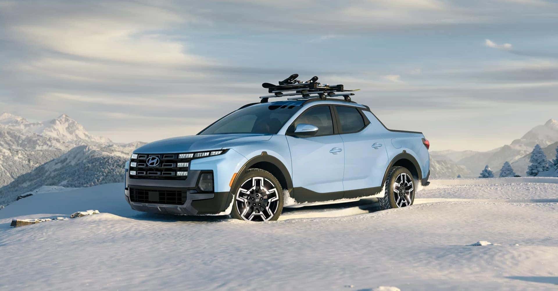 2025 Hyundai Santa Cruz snow