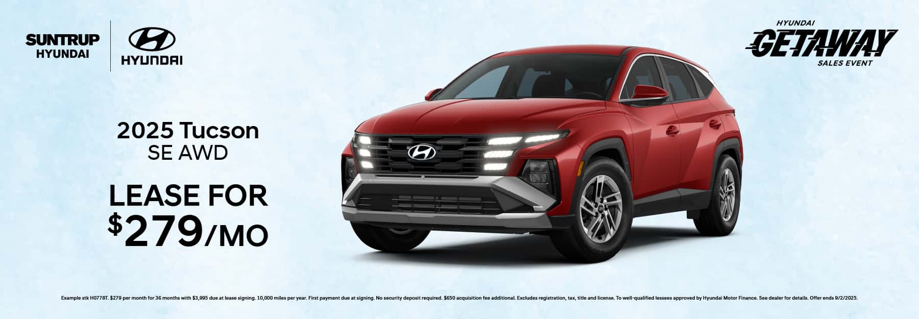 2025 Tucson July offer