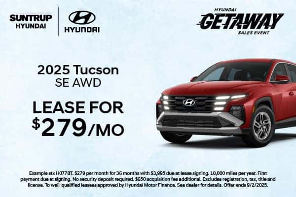 2025 Tucson July offer