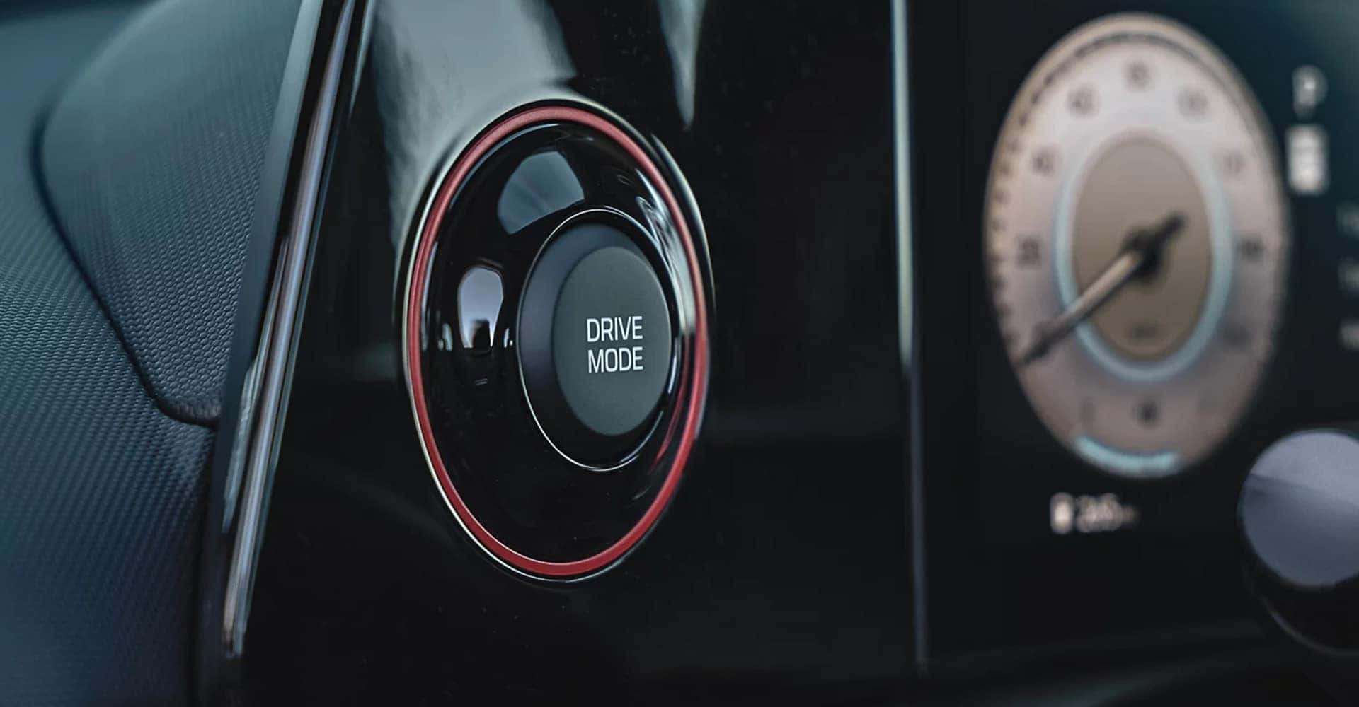 Hyundai Elantra drive mode button