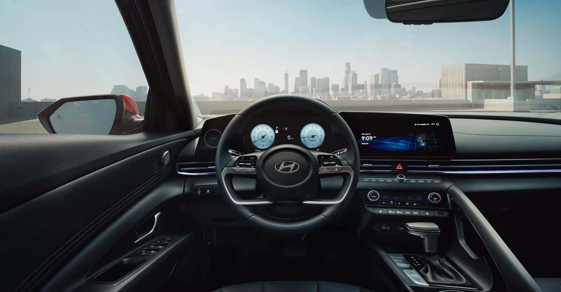 Hyundai Elantra steering wheel