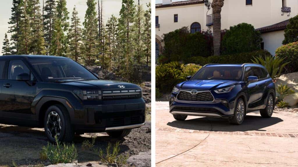 2026 Hyundai Santa Fe vs. 2026 Toyota Highlander