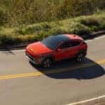 2026-Hyundai-Kona-driving-down-winding-road