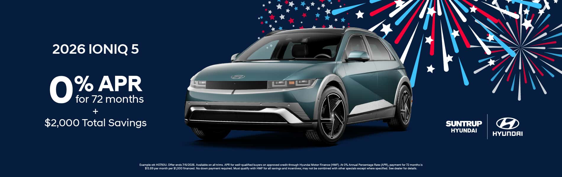 2026 IONIQ 5 June 2026 offer