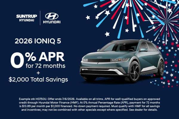 2026 IONIQ 5 June 2026 offer