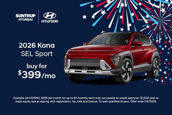 2026 Kona June 2026 offer