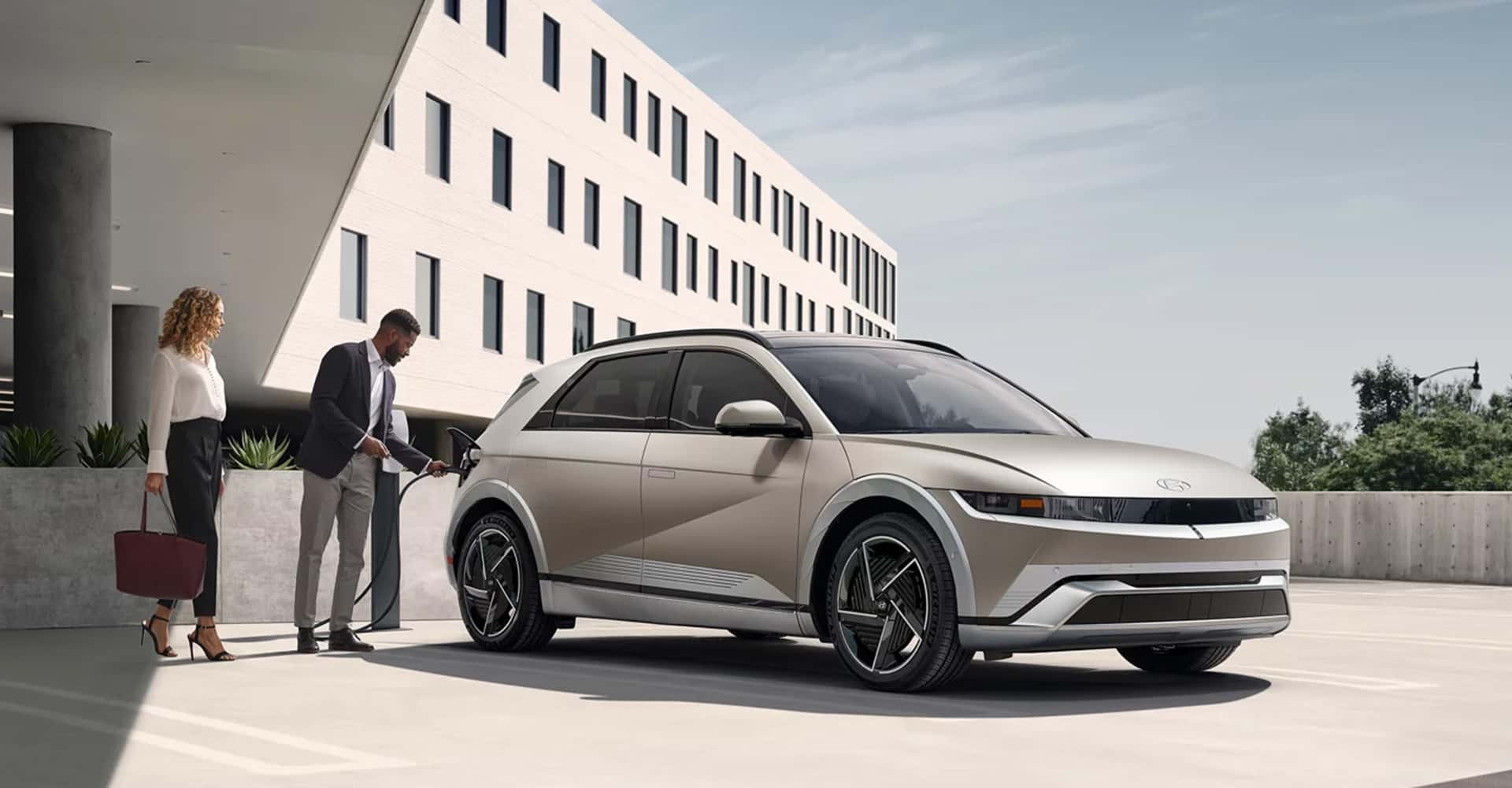 2026 Hyundai IONIQ 5 people getting inside