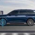 2026 Hyundai Palisade Hybrid detecting speed bump