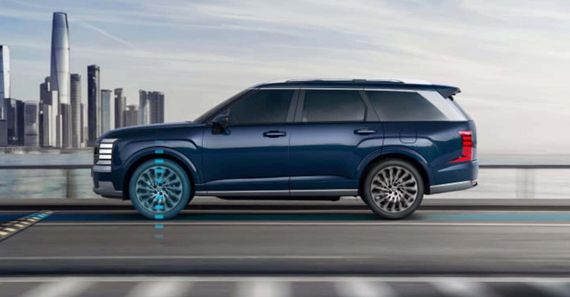 2026 Hyundai Palisade Hybrid detecting speed bump