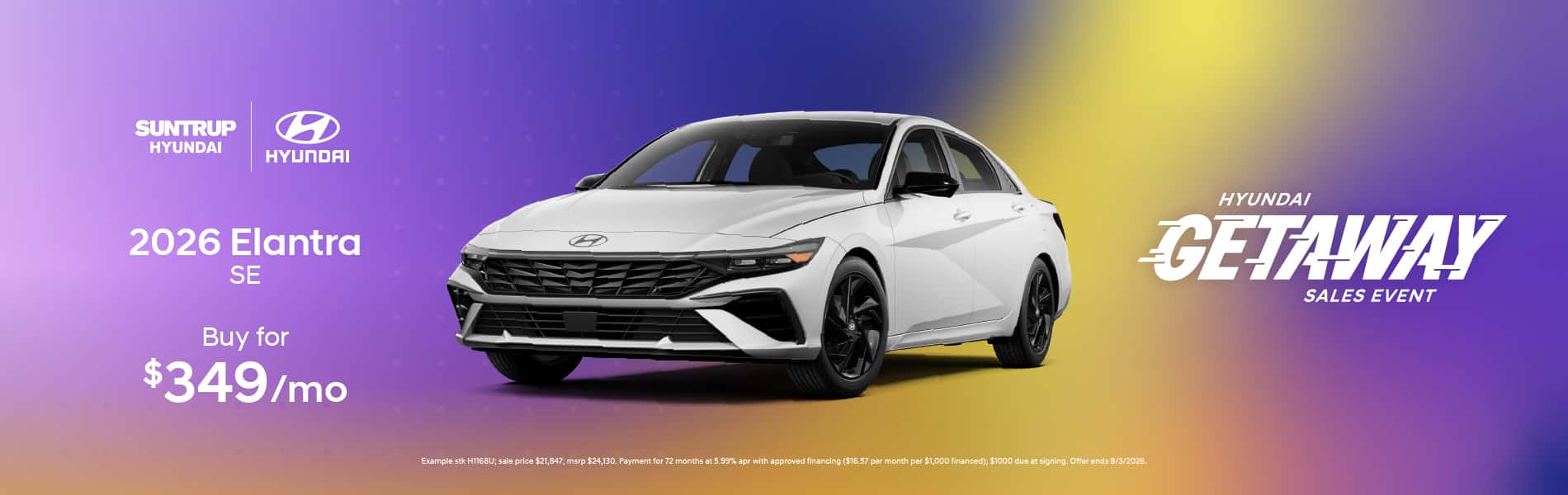 2026 Elantra July offer