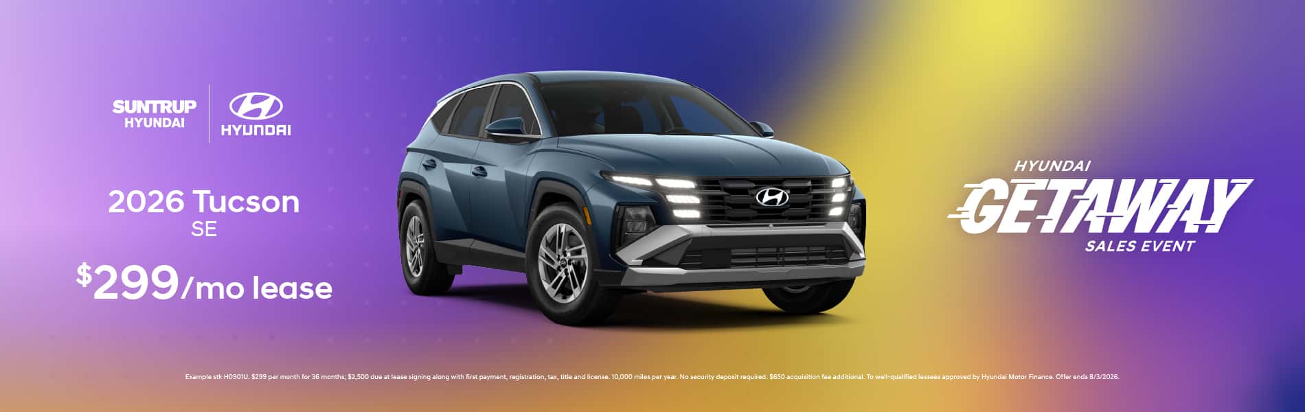 2026 Tucson July offer