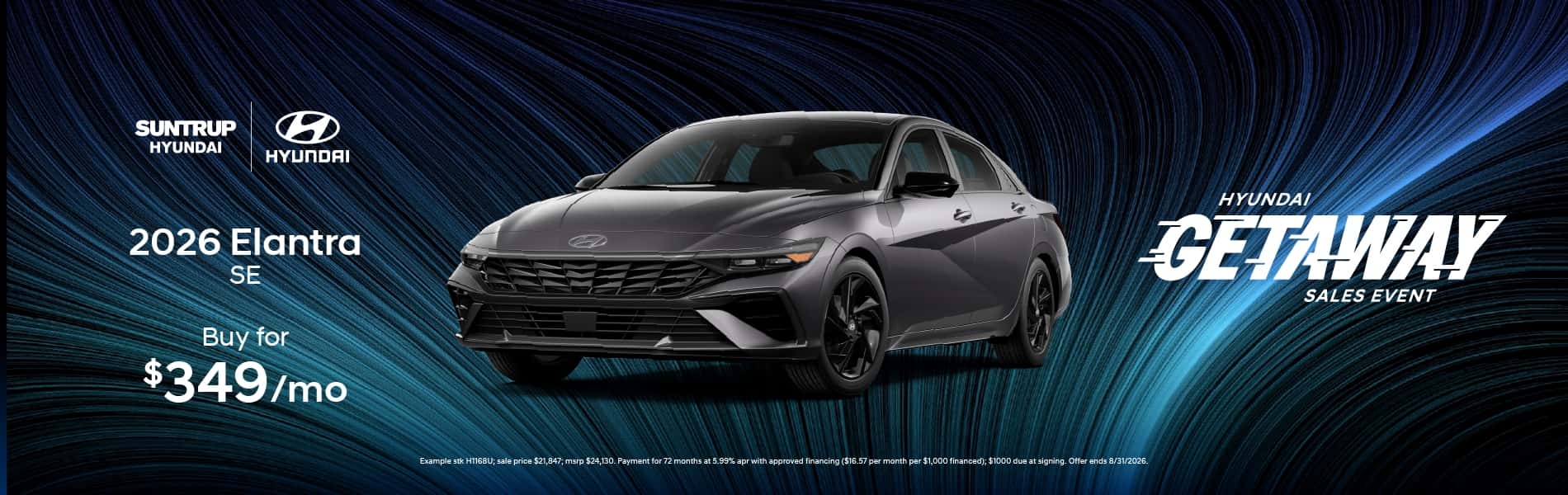 2026 Elantra August offer