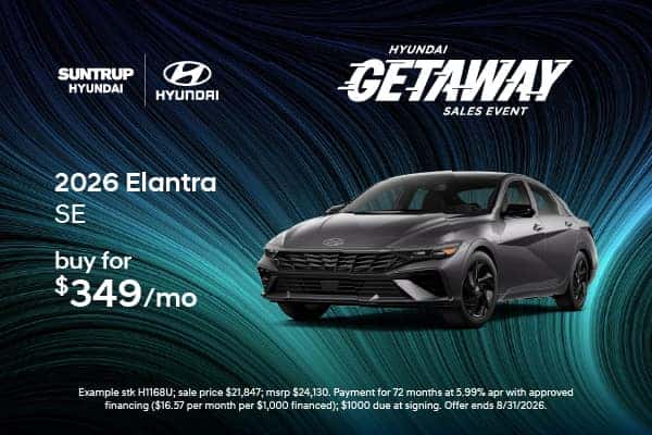 2026 Elantra August offer