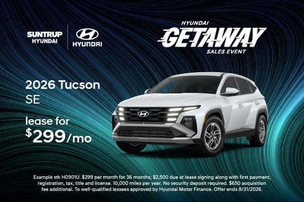 2026 Tucson August offer