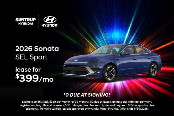 2026 Sonata September offer