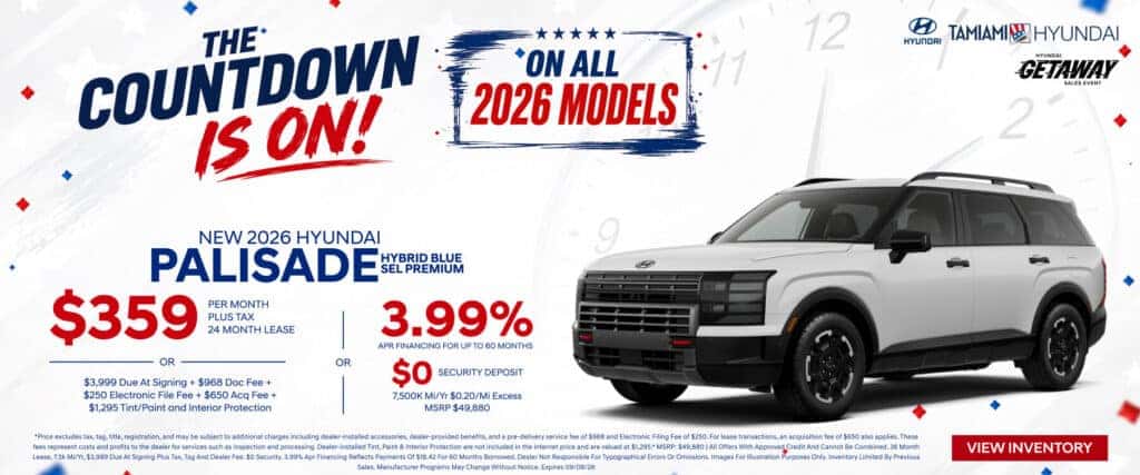 NEW 2026 HYUNDAI PALISADE HYBRID BLUE SEL PREMIUM