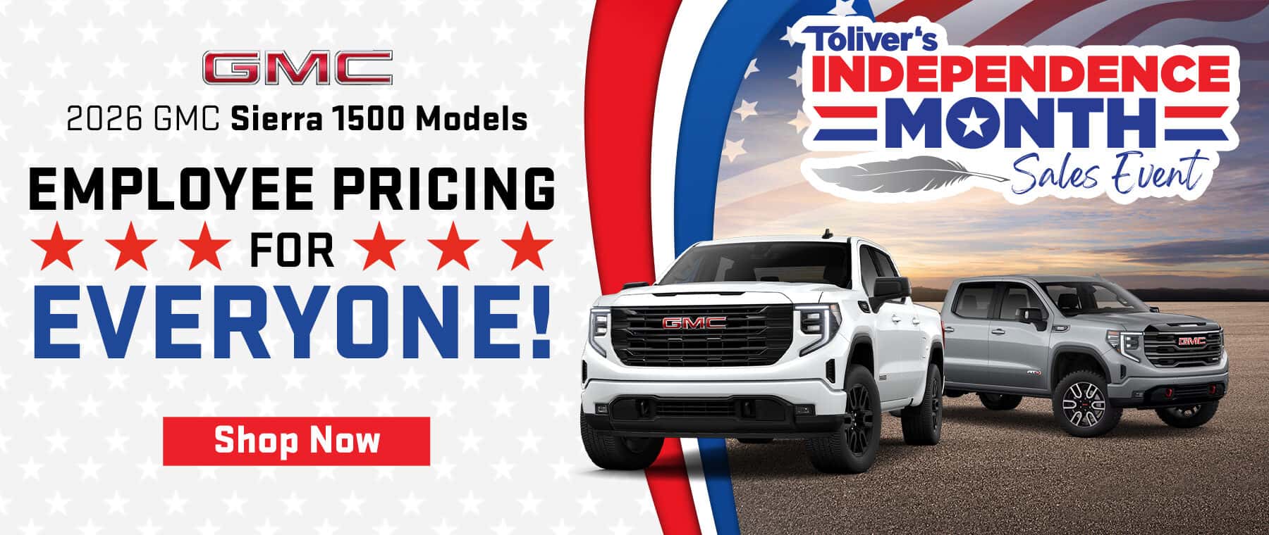 Toliver Independence Month Sales Event