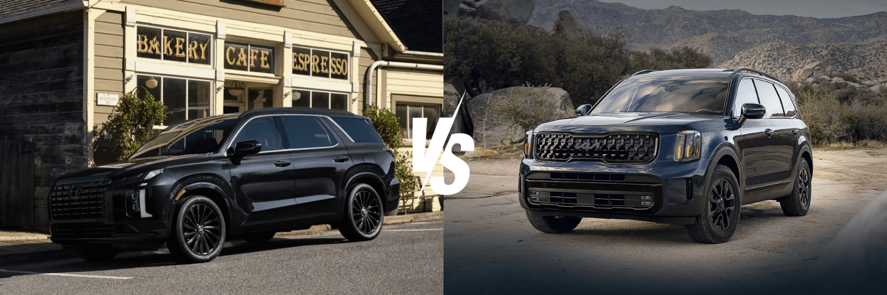 2025 Hyundai Palisade vs 2025 Kia Telluride SUV Showdown