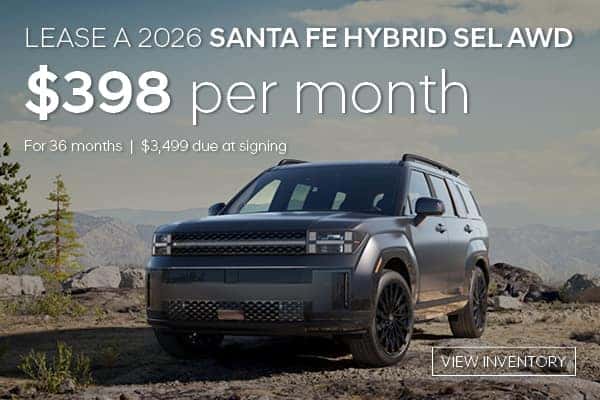 Santa Fe Hybrid Lease Offer