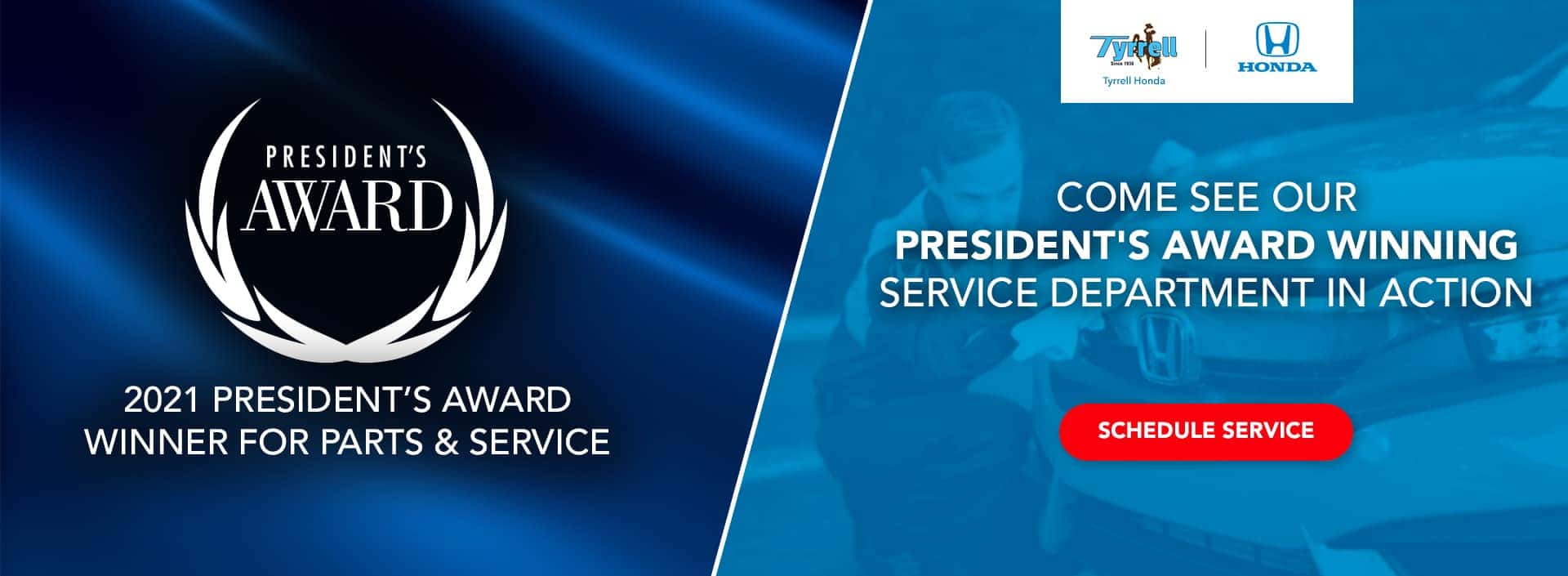 award winning service department