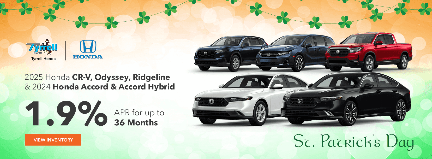 1.9% APR for up to 36 months