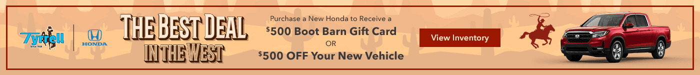 Best Deals in the West 2025 Honda Ridgeline