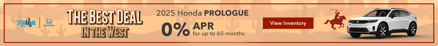 Best Deals in the West 2025 Honda Prologue