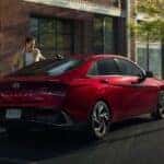 Red 2025 Hyundai Elantra