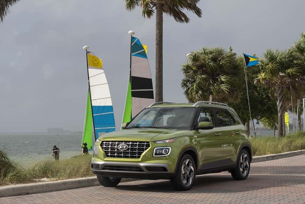 Green Kia Venue