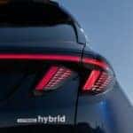 Back of Hyundai Hybrid